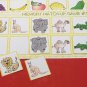 Montessori - Pre-Reading Series - Matching Games 1-12 Laminated