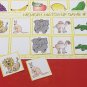 Montessori - Pre-Reading Series - Matching Games 1-12 Laminated
