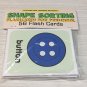 SHAPE SORTING - Flashcards  for Preschool 56 Cards- SHAPE Teaching supplies