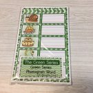 The Green Series - Phonogram Words Set (20 Wipewriter Cards ) Montessori