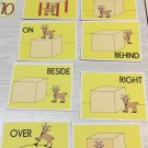 GOAT  POSITION & DIRECTION CARDS -LAMINATED - Teaching supplies HOMESCHOOL