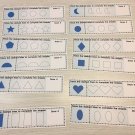Shapes - Learning Kit - Trace & Write - Laminated dry erase cards