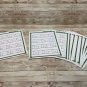 PRACTICE WRITING LETTERS - 13 Worksheets - with Reusable Dry Erase Pocke