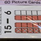 UNIFIX SUBTRACTION - Cards for Learning Center 52 Cards- Teaching supplies