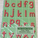 The Green Series - Movable Alphabet / Green Background -  Montessori Set