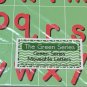 The Green Series - Movable Alphabet / Green Background - Montessori Set