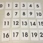 0 - 20 Number Set - Cards For Learning Center Preschool Kindergarten