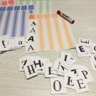 Upper & Lower Case Letter Sort - 4 Laminated Dry Erase Mats - 260 Letter Cards Upper & Lower Case Letter Sort - 4 Laminated Dry Erase Mats - 260 Letter Cards