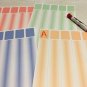 Upper & Lower Case Letter Sort - 4 Laminated Dry Erase Mats - 260 Letter Cards