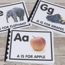 Letter Booklets - 26 Alphabet Booklets - preschool  A - Z