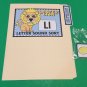 Lester Lion - Letter Ll - DIY File Folder game - Printed / Uncut