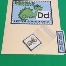 Donald Dinosaur - Letter Dd - DIY File Folder game - Printed / Uncut Donald Dinosaur - Letter Dd - DIY File Folder game - Printed / Uncut