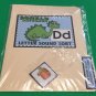 Donald Dinosaur - Letter Dd - DIY File Folder game - Printed / Uncut