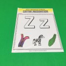 Letter  Zz  -  Apple Treehouse Worksheets - Preschool Teaching supplies  20pgs