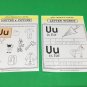 Letter Uu - Apple Treehouse Worksheets - Preschool Teaching supplies 20pgs