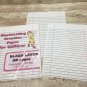 Black Lined- Handwriting Practice Paper For Children - 30 Sheets