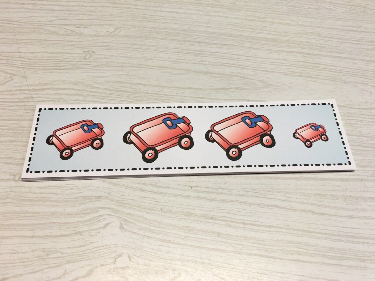 Circle the Smallest? 21 Activity Strip Cards - Laminated Cards