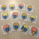Icecream Cones 0-10 Number Cards - Laminated Card Set- Pre-school- Kindergarten