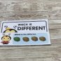 Lady Bug - Themed Learning Centers - Laminated - Which Is Different