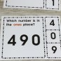 Which Number Place Value - Cards for Learning Center 40 Cards Teaching supplies