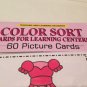 COLOR SORT- Cards for Learning Center 60 Cards- Teaching supplies