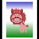 Pony - Art Print Home Decor Wall Art - (frame not included)