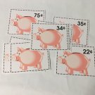 Piggy Bank - Money Sorting And Counting  Learning Center Set - Laminated - Math