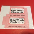 Fry's Seventh  Hundred Words - PRINTED & UNCUT - Sight Word Flash Cards
