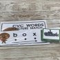 Gingerbread Boy - Themed Learning Centers - CVC Words Picture Match Laminated