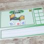 MAKE A WORD - Vowel E words - w/ letter tiles - Interactive Learning Book set