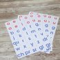 MAKE A WORD - Vowel E words - w/ letter tiles - Interactive Learning Book set
