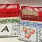 TWO (2) Learning Centers cards Letters & Numbers card set - Teaching supplies