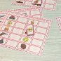 The Pink Series - Vowel U Work Mats (20 cards-2 Laminated WorkMats) Montessori