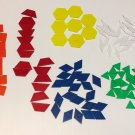 Translucent Pattern Blocks / 150 Pc. Set  for use with light tables #2