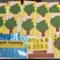 Apple Counting - Learning Center- Math Counting 0â10- Laminated Mats