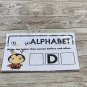 Lady Bug - Themed Learning Centers - Laminated -Alphabet Before & After
