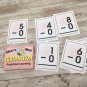 Subtraction - Busy Bee Preschool Learning - 52 Educational Flash Cards