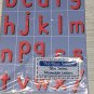 The Blue Series - Movable Alphabet / Blue Background -  Montessori Set