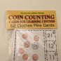 TWO (2) Learning Centers cards Counting Coins & Money Counting Teaching supplies