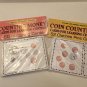 TWO (2) Learning Centers cards Counting Coins & Money Counting Teaching supplies