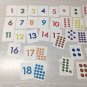 Number and Counting Matchup - Laminated Activity Set - Teaching Supplies