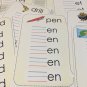 Word Family - Wipe n Write - Laminated Card Set. 5.5X8.5