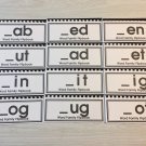 Word Family Flip Books - Set of 12 - Kit One
