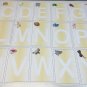 Playdoh Alphabets Mats - Dry Erase -Laminated Activity Set - Teaching Supplies