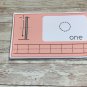 Write & Wipe Activity Set - Numbers Practice Writing - Learning Center