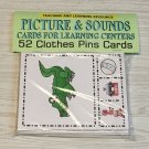 Picture & Sounds - Flashcards for Preschool 52 Cards- Teaching supplies