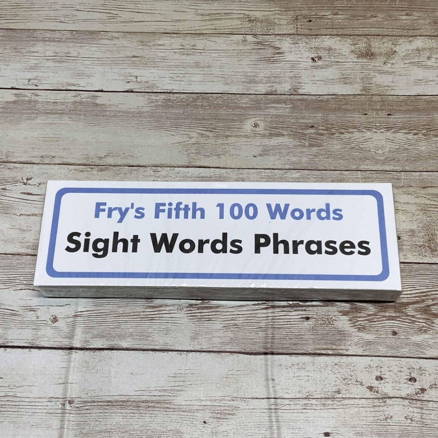 Fry's Fifth Hundred Phrases - Reading - Fry&acirc;��s Phrase Cards - 100  cards #2