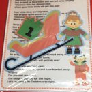 FIVE LITTLE ELVES -FLANNEL BOARD SET - LAMINATED - FLANNEL FELT STORY and PIECES