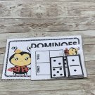 Lady Bug - Themed Learning Centers - Laminated - Dominoes Base Ten Lady Bug - Themed Learning Centers - Laminated - Dominoes Base Ten