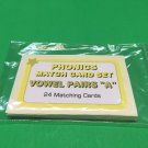 Reading Vowel Pairs - A - Learning Flash Cards For Kids - Educational